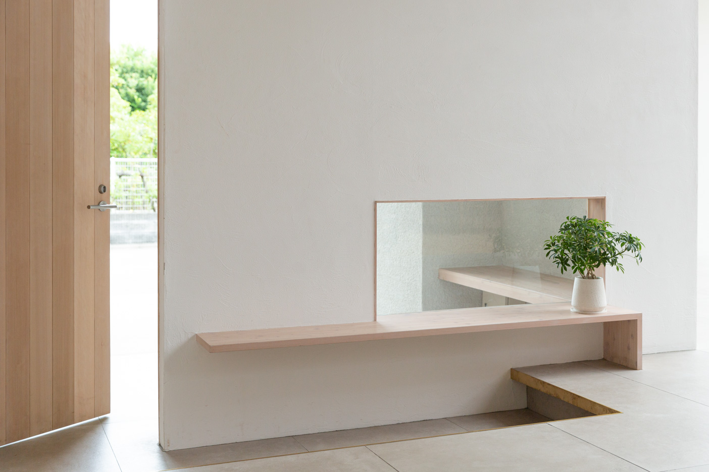 シンプルでおしゃれな玄関