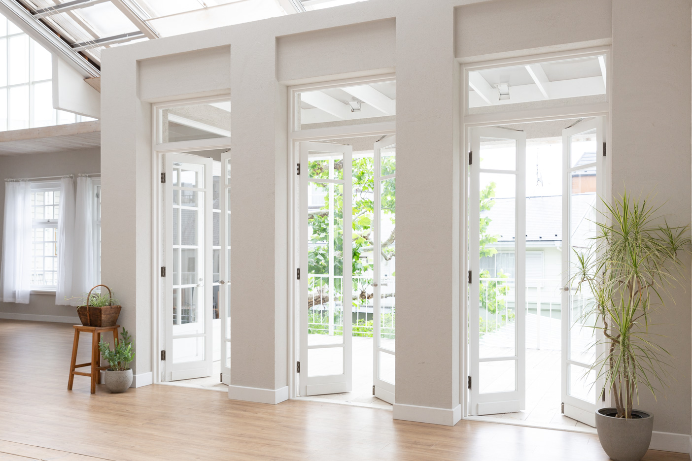 自然光がきれいは部屋