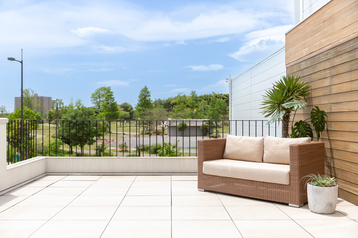 眺望抜群のテラス・バルコニー