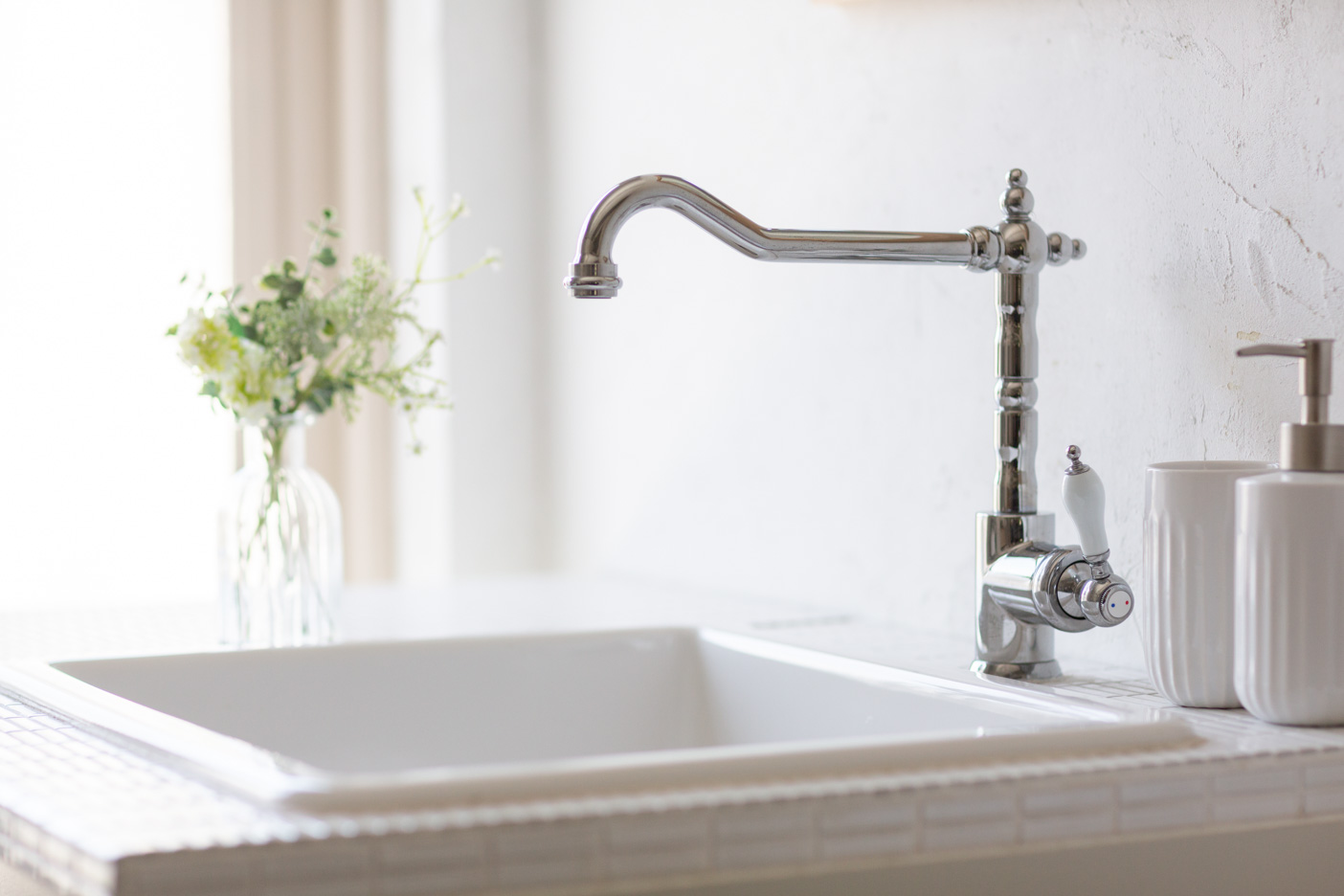 かわいい洗面蛇口