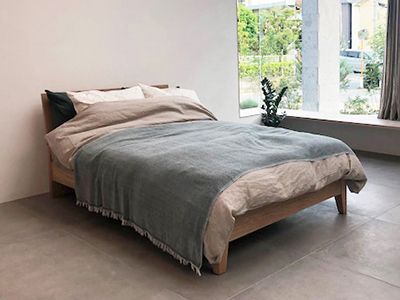 1）W1227×D2080×H850 H850( 床～マットレス) mm<br />
セミダブル×1